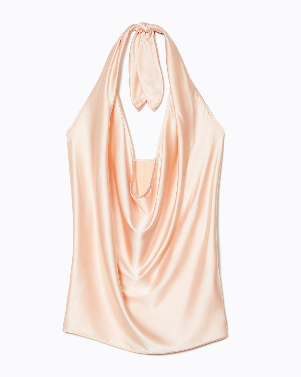 Seasonal Silky Halter Top