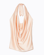 Seasonal Silky Halter Top