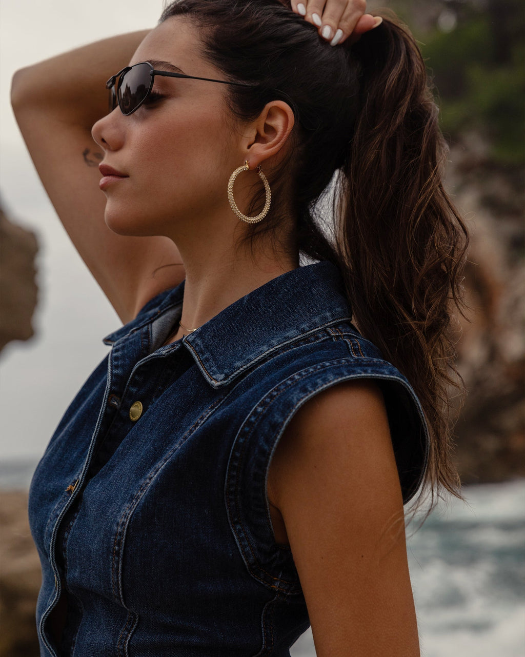 Versatile Denim Mini Dress