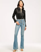 Vintage Wide Leg Jean with Patch Pockets
