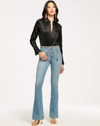Stretchy Square Pocket Jeans