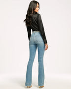 Stretchy Square Pocket Jeans