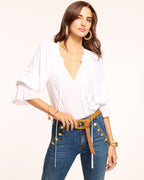 ‌Countless Ways to Style Bohemian Tiered Sleeve Top