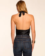 Seasonal Silky Halter Top