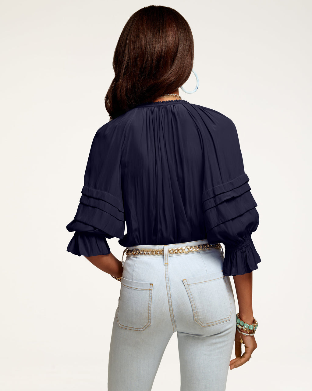 ‌Countless Ways to Style Bohemian Tiered Sleeve Top
