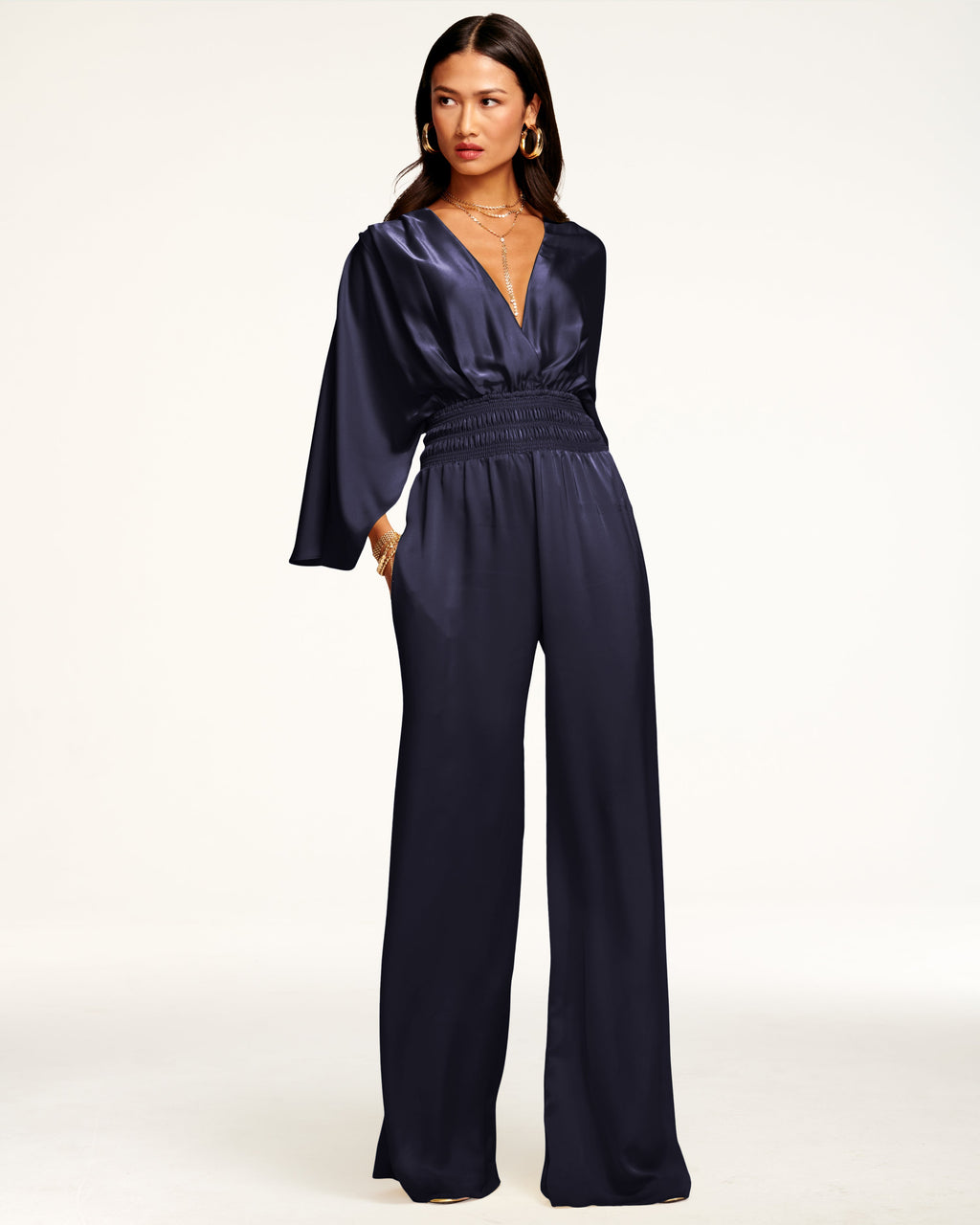 Sweeping Length Fashion Jumpsuit