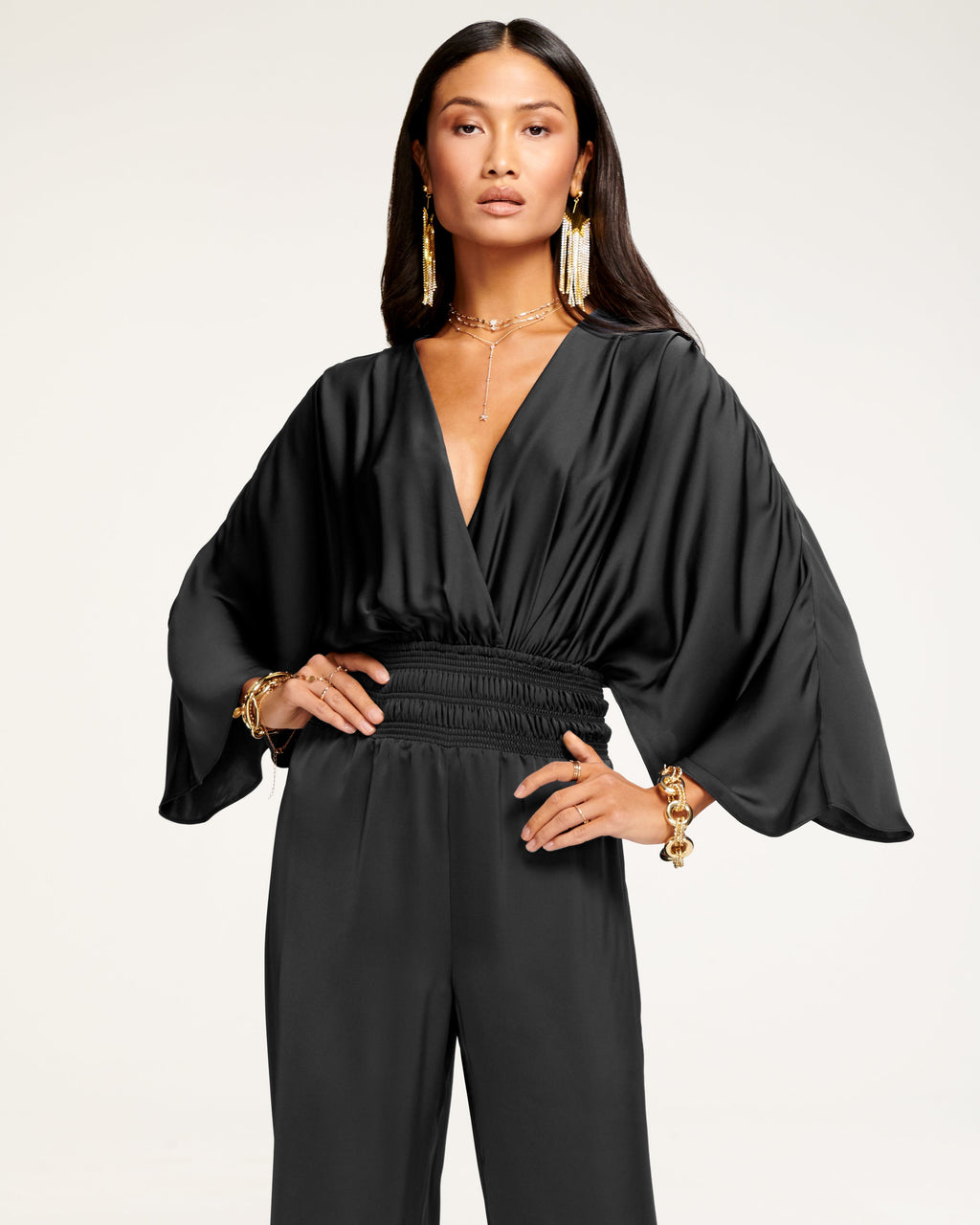 Sweeping Length Fashion Jumpsuit
