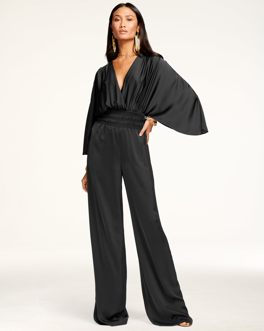 Sweeping Length Fashion Jumpsuit