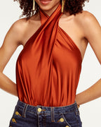 Seasonal Silky Halter Top