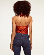 Seasonal Silky Halter Top