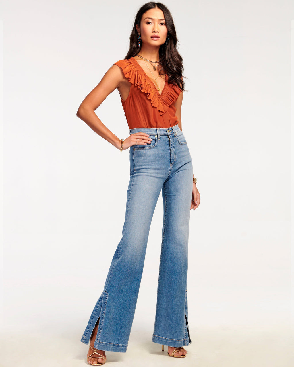 Relaxed Bohemian Wide Leg