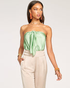 Seasonal Silky Halter Top