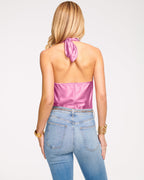 Seasonal Silky Halter Top