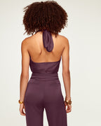 Seasonal Silky Halter Top