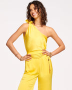 Seasonal Silky Halter Top
