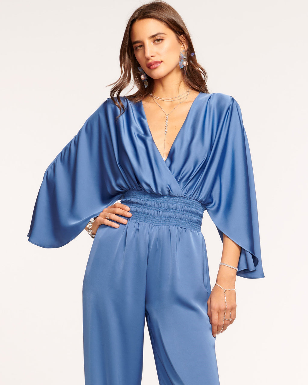Sweeping Length Fashion Jumpsuit