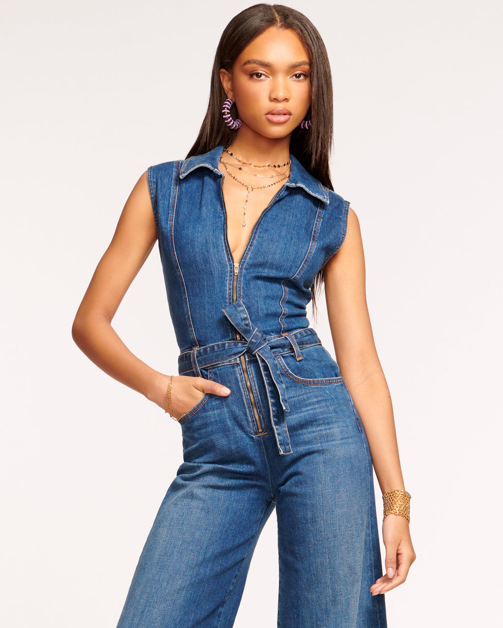 Stylish Denim Jumpsuit for City Strut