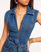 Stylish Denim Jumpsuit for City Strut