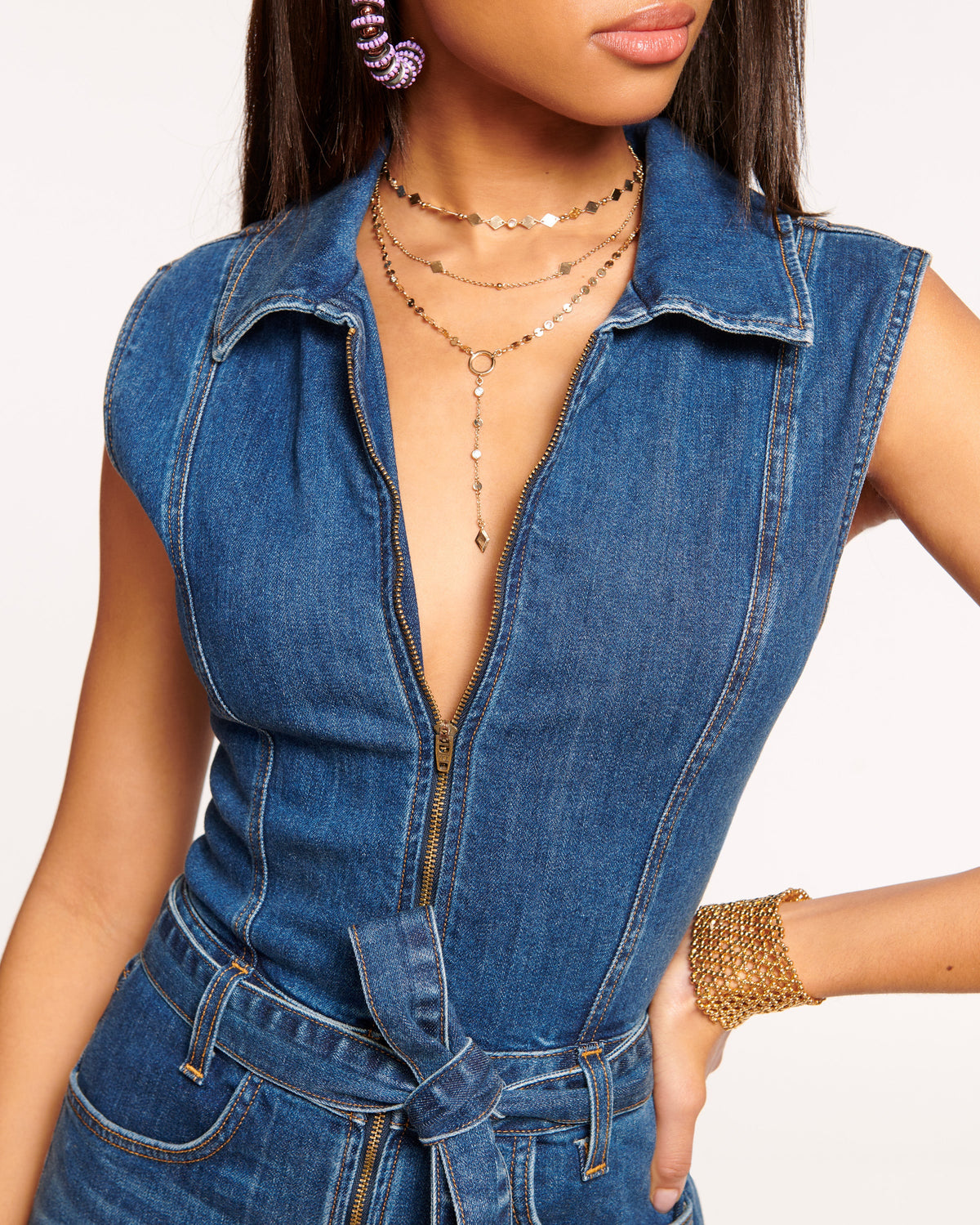 Stylish Denim Jumpsuit for City Strut