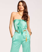 Seasonal Silky Halter Top