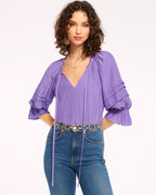 ‌Countless Ways to Style Bohemian Tiered Sleeve Top