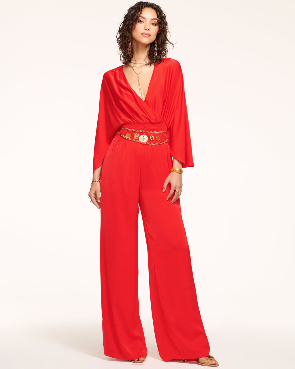 Sweeping Length Fashion Jumpsuit