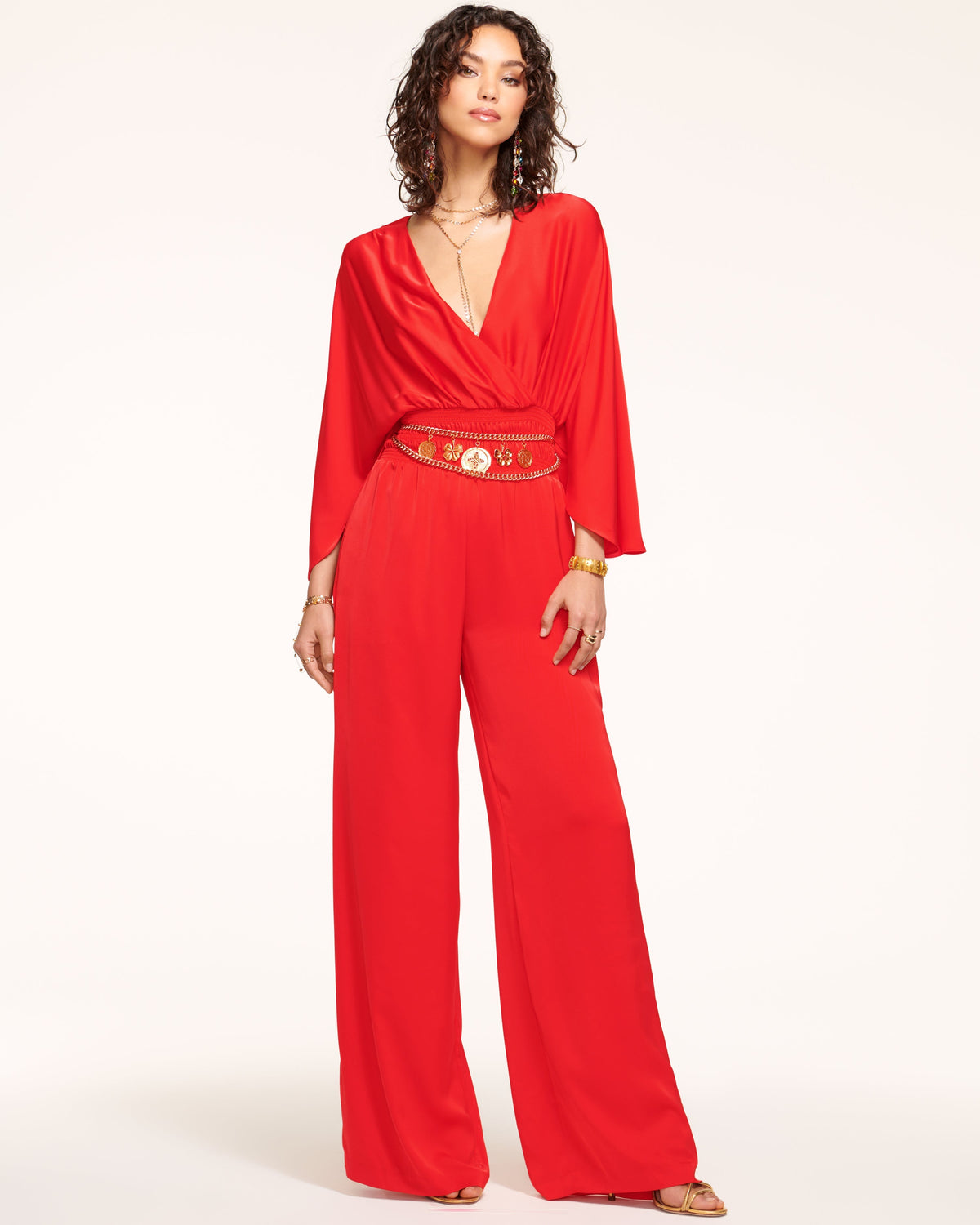 Sweeping Length Fashion Jumpsuit