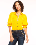 High Collar Satin Bodysuit for Date Night