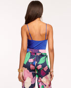 Copper Adjustable Straps Satin Top