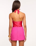 Seasonal Silky Halter Top