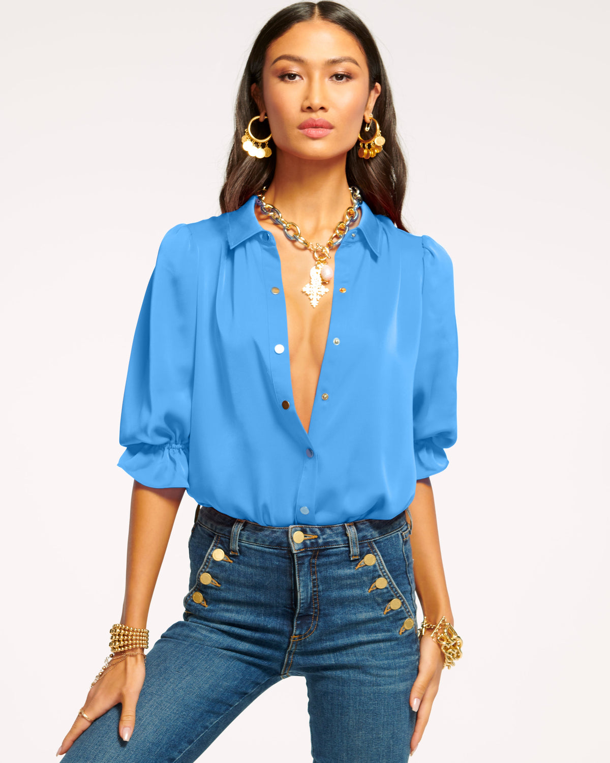 Modern High Collar Bodysuit