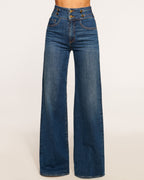 Covetable Cool Girl Denim with Double-Waist Design