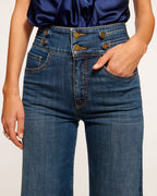 Covetable Cool Girl Denim with Double-Waist Design