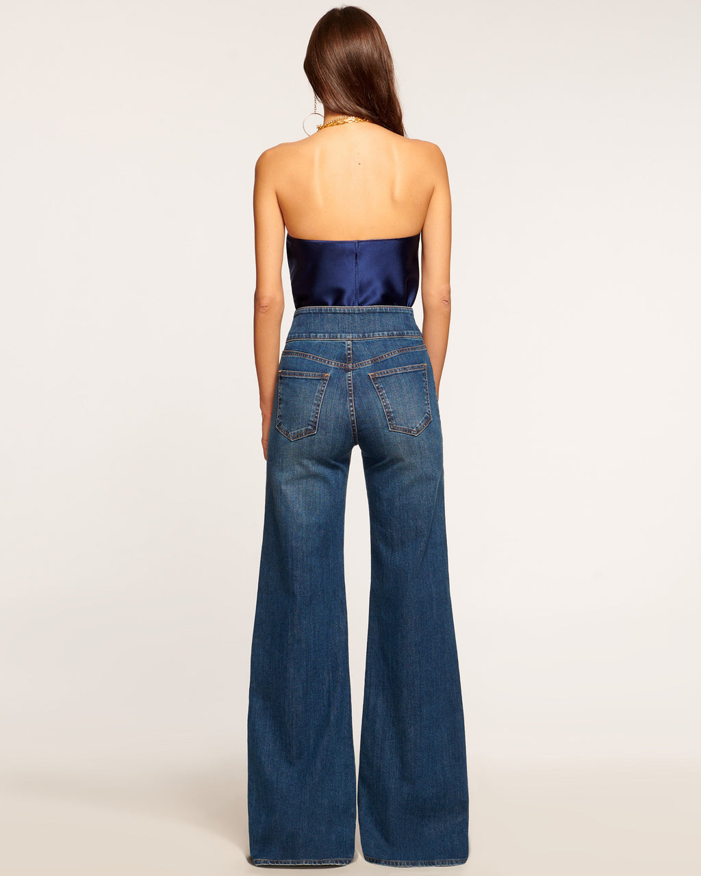 Covetable Cool Girl Denim with Double-Waist Design