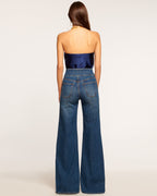 Covetable Cool Girl Denim with Double-Waist Design