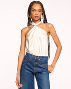 Seasonal Silky Halter Top