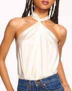Seasonal Silky Halter Top