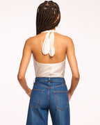 Seasonal Silky Halter Top