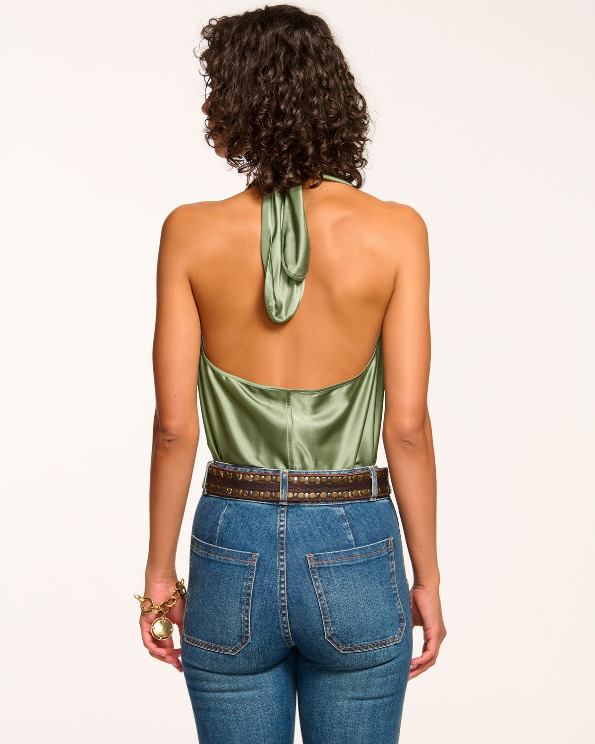 Seasonal Silky Halter Top