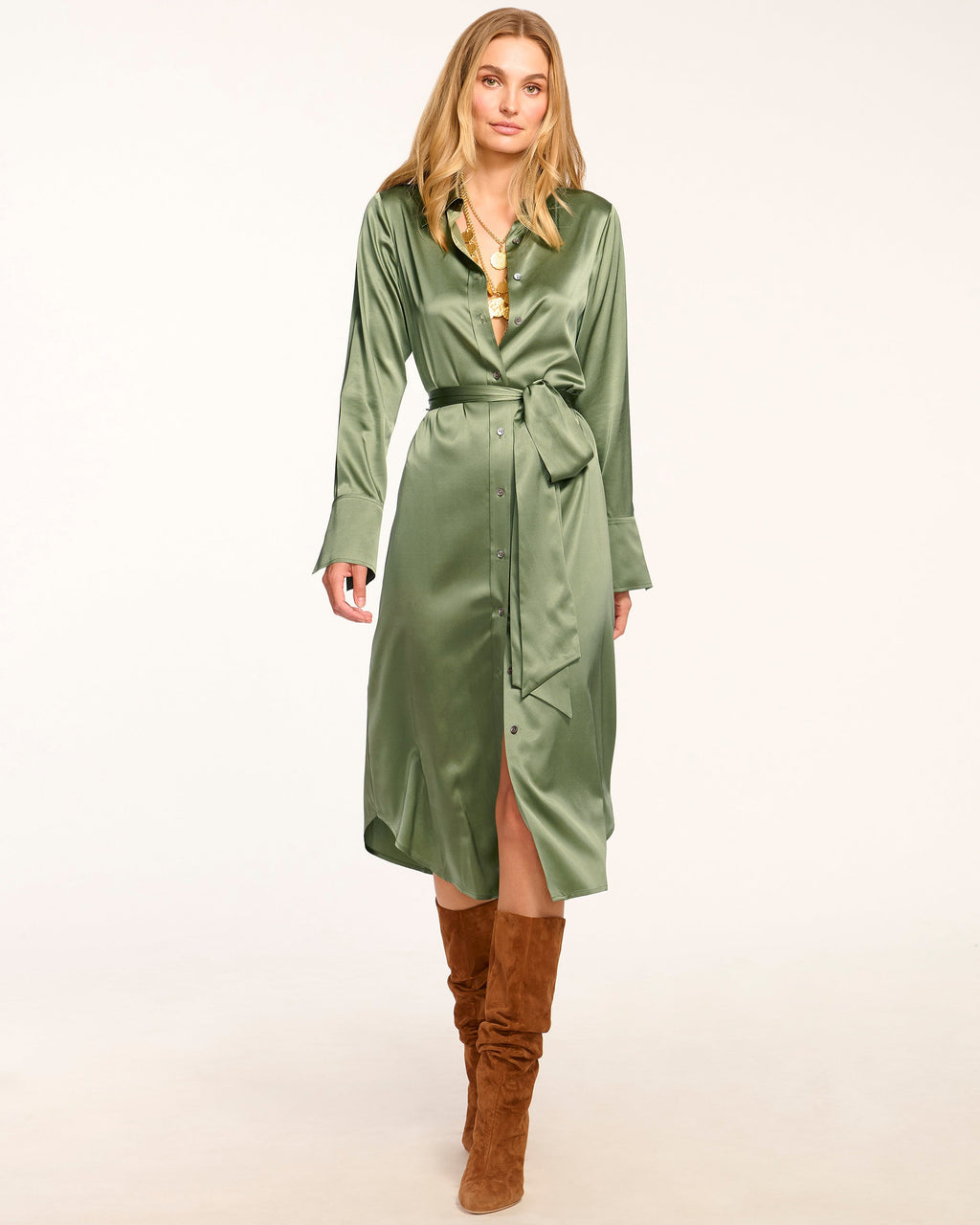 Versatile Silk Transition Dress