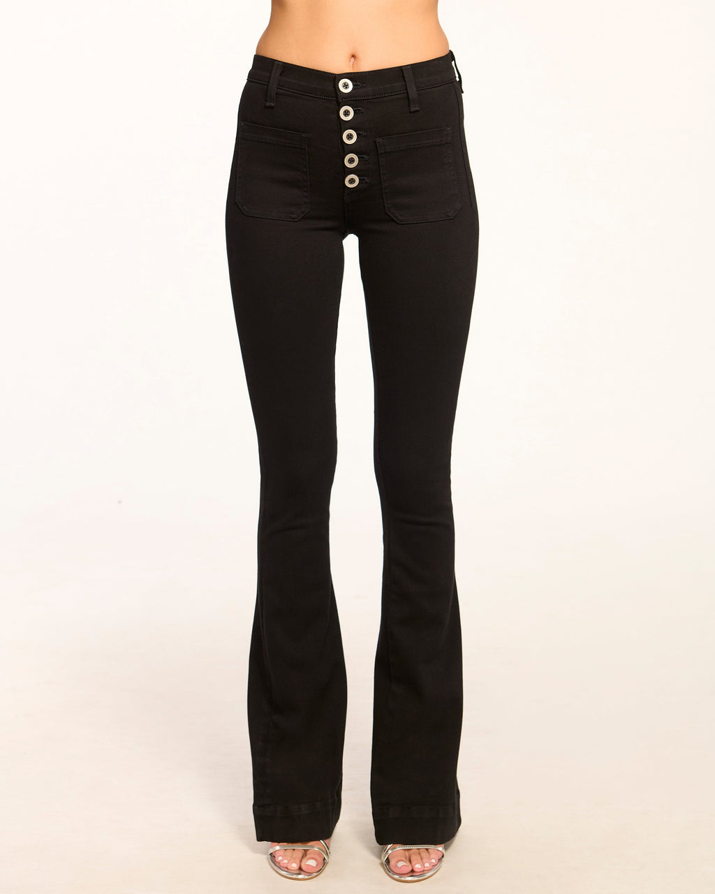 Stretchy Square Pocket Jeans