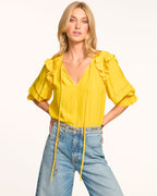 Feminine Drama Ruffle Blouse