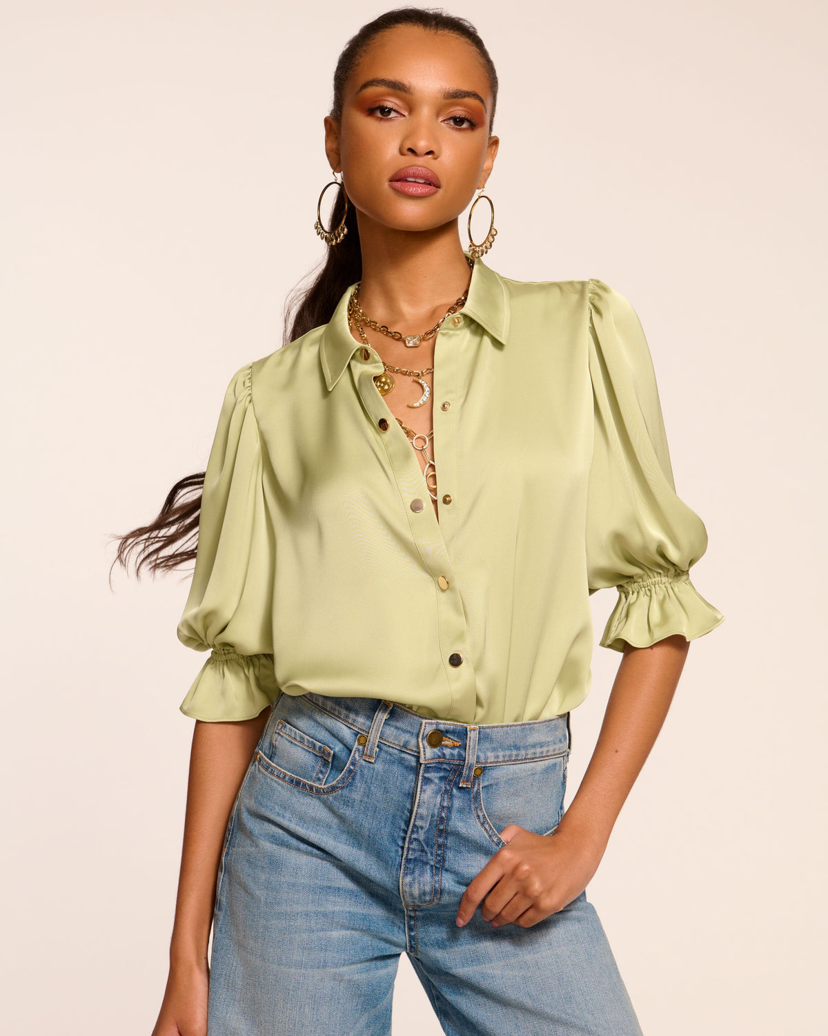 Modern High Collar Bodysuit