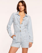 Versatile Long Sleeve Romper