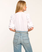 Feminine Drama Ruffle Blouse