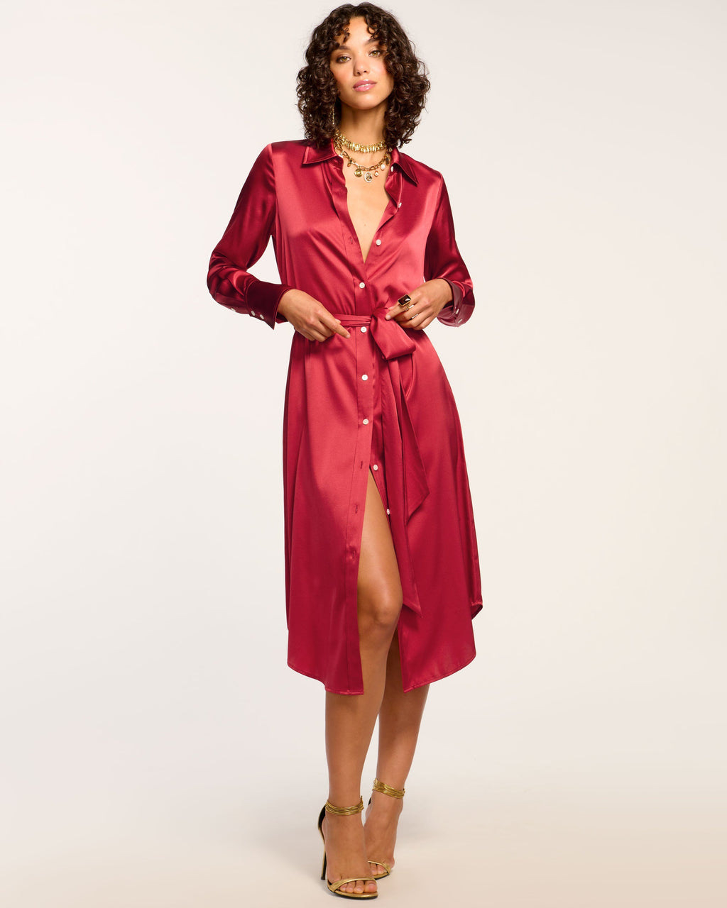 Versatile Silk Transition Dress