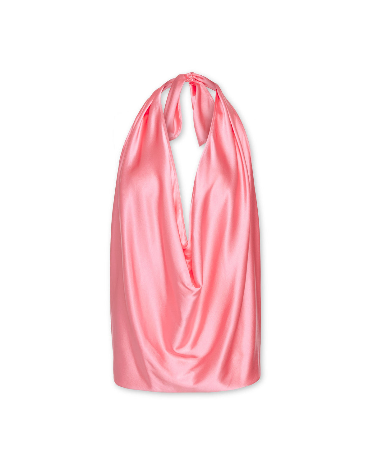 Seasonal Silky Halter Top