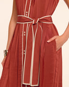 Modern Femme Pleat‌ Dress