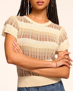 Modern Sophistication Flutter Sleeve Top