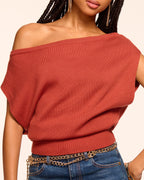 Versatile Ribbed Waist Wool Top
